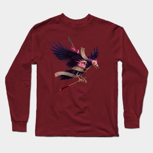 The undead crow Long Sleeve T-Shirt